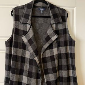 Buffalo Plaid Vest by Chaps